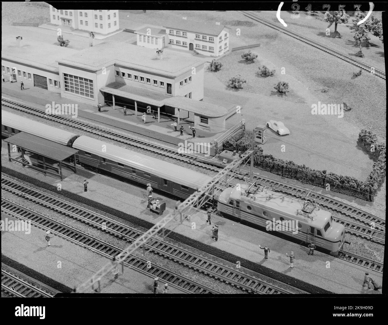 Electric model railway, from Fleischmann Stock Photo Alamy