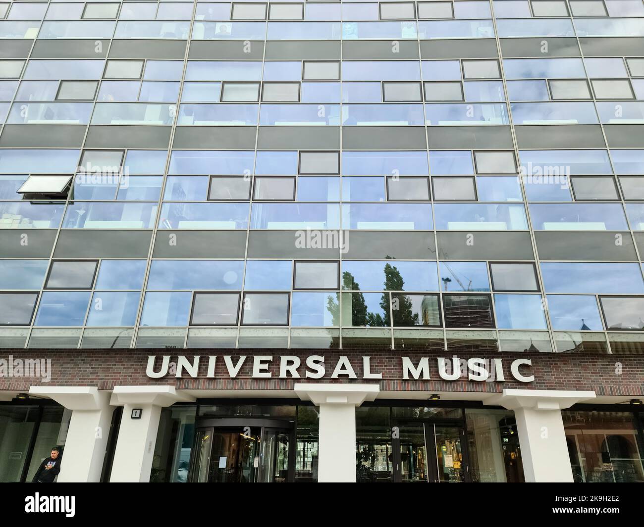 Berlin, Germany 03. October 2022 The building of the Universal Music