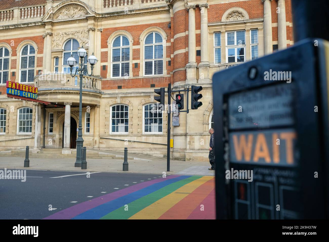 London October 2022 Battersea Arts Centre exterior. A performing arts