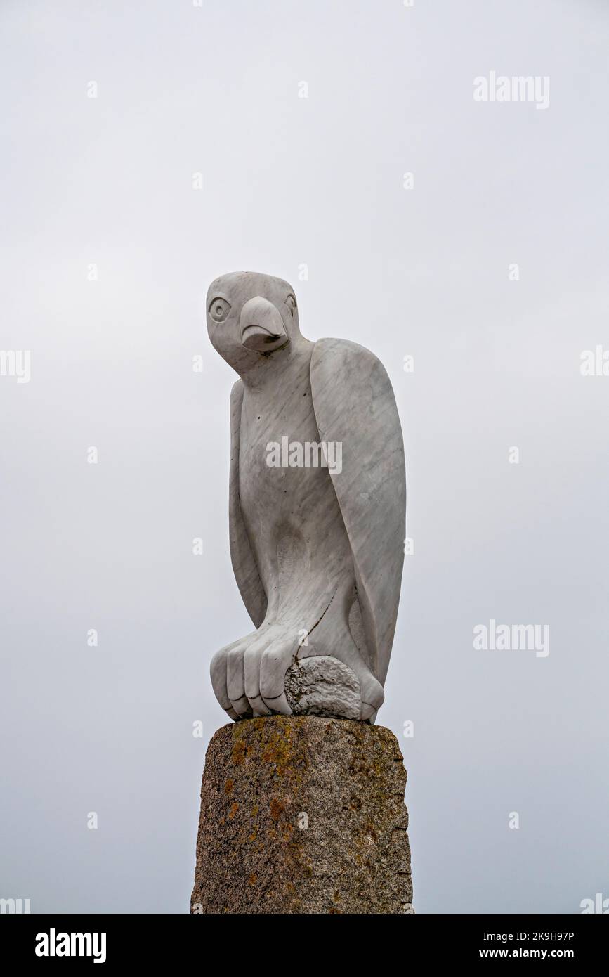 Mythical Bird, Tern Project, Morecambe, Lancashire Stock Photo