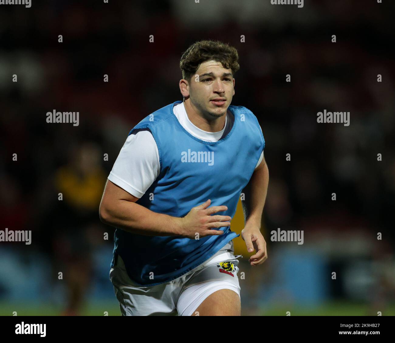 Dan Frost, who has just joined Exeter Chiefs from Wasps, before the ...