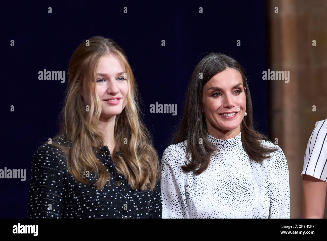 Oviedo, Asturias, Spain. 28th Oct, 2022. Queen Letizia of Spain, Crown