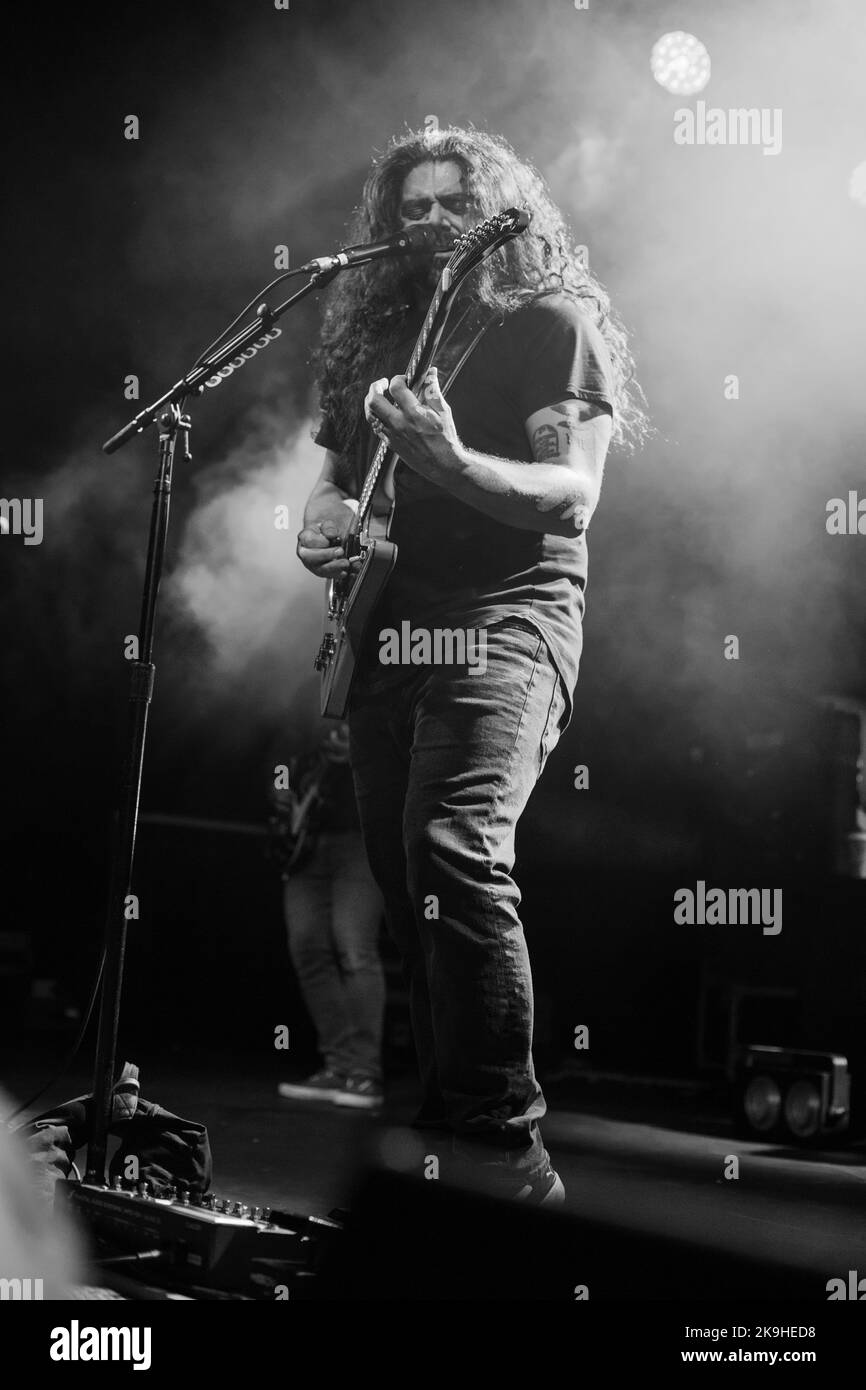 coheed and cambria  live at the  Manchester  Academy  18th Uk October 2022 Stock Photo