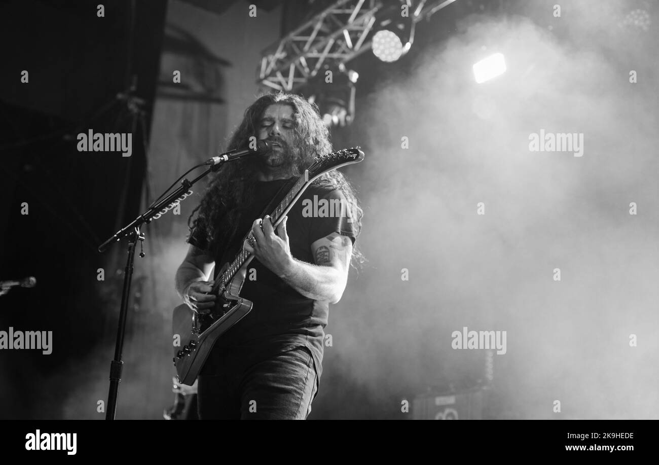 coheed and cambria  live at the  Manchester  Academy  18th Uk October 2022 Stock Photo