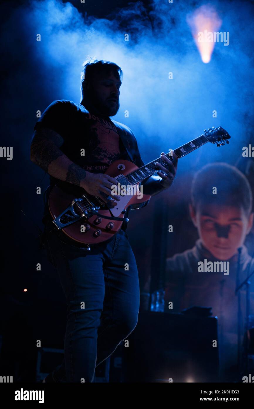 coheed and cambria  live at the  Manchester  Academy  18th Uk October 2022 Stock Photo