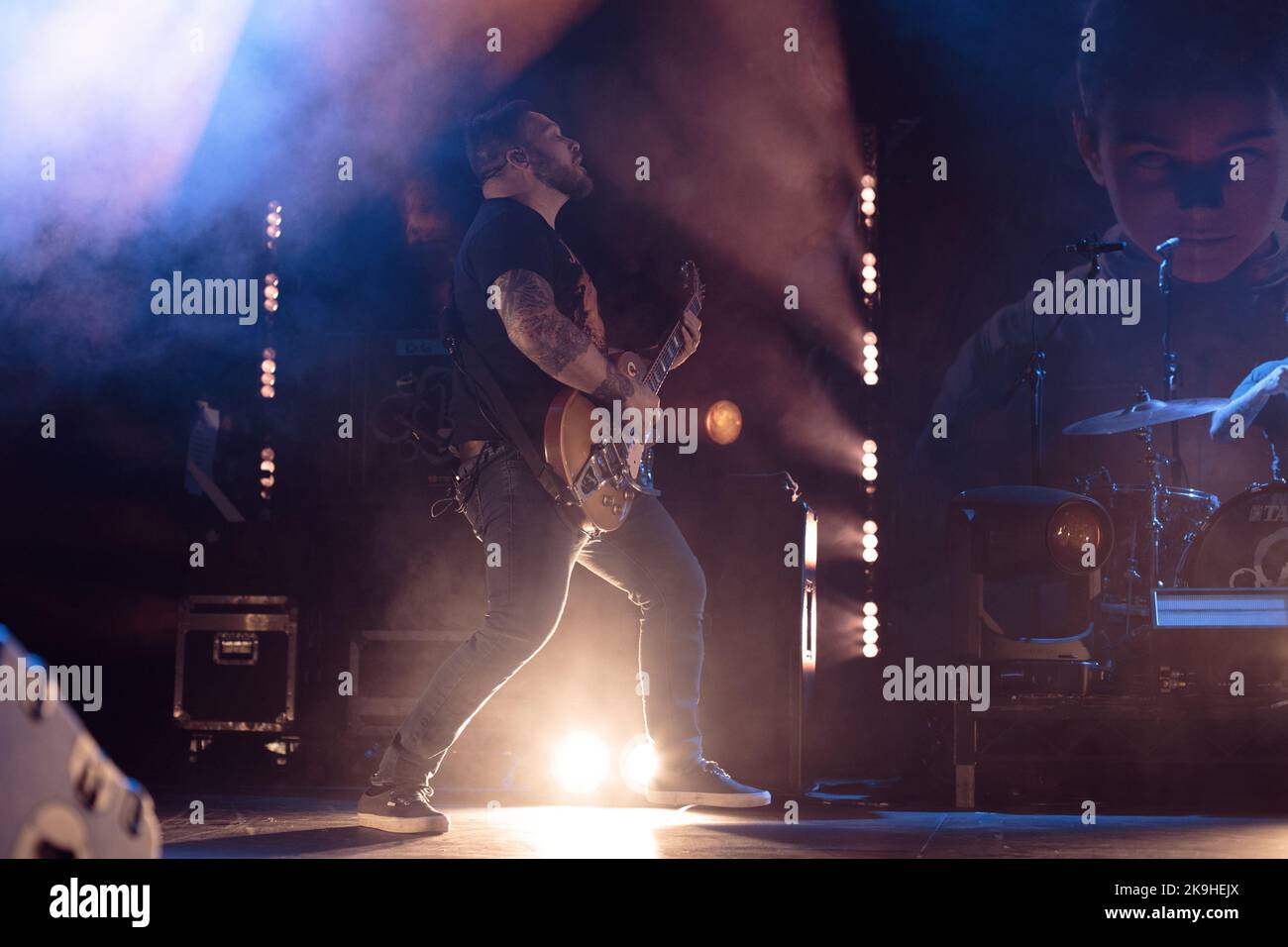 coheed and cambria  live at the  Manchester  Academy  18th Uk October 2022 Stock Photo