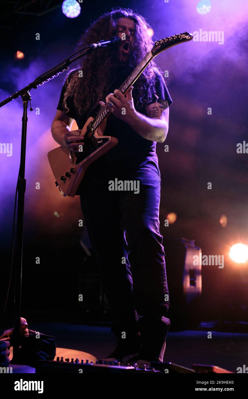 coheed and cambria  live at the  Manchester  Academy  18th Uk October 2022 Stock Photo