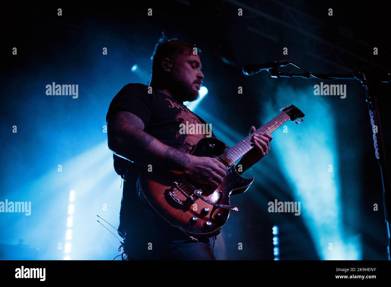 coheed and cambria  live at the  Manchester  Academy  18th Uk October 2022 Stock Photo