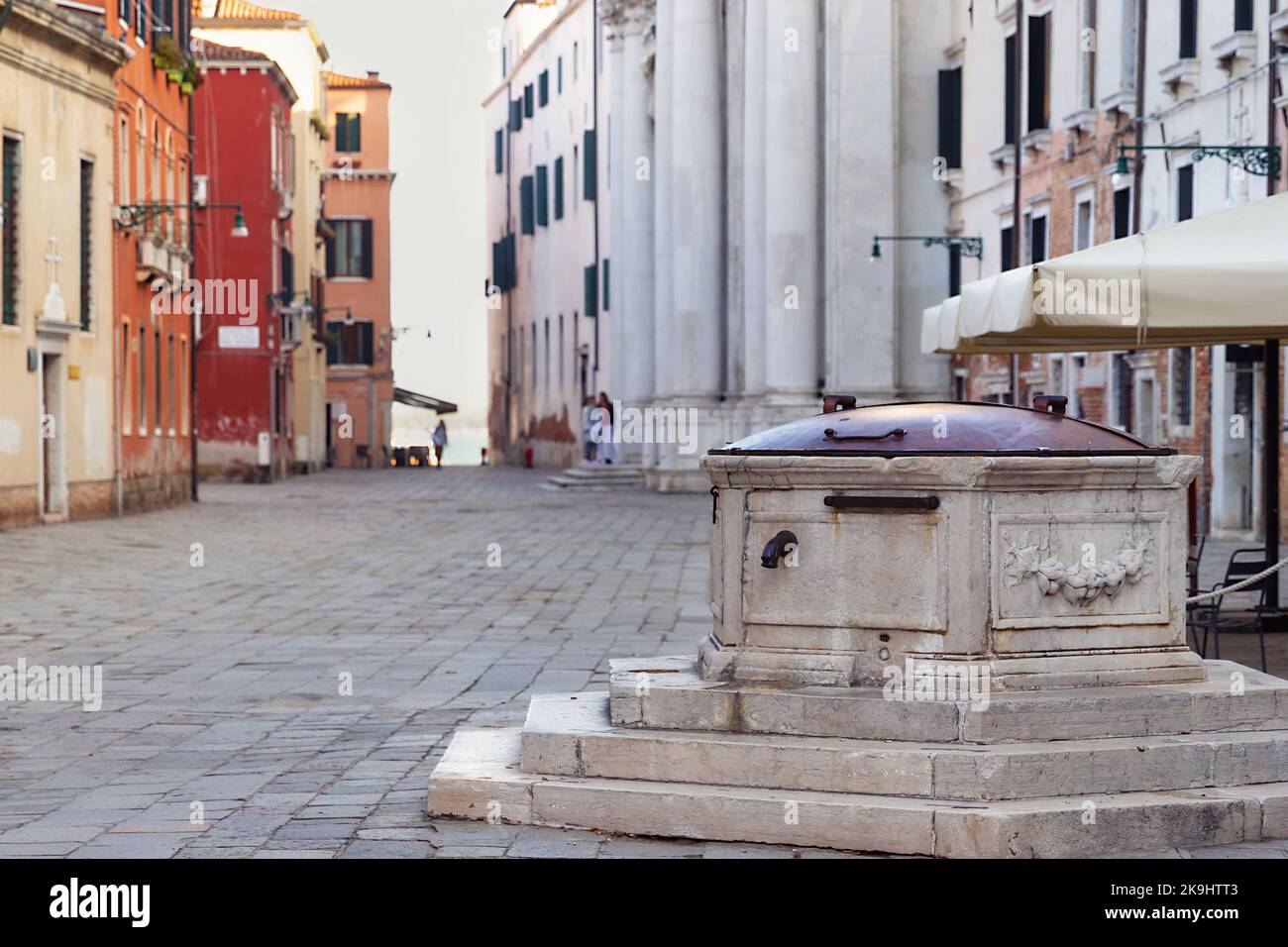 The well in Venice, Italy Stock Photo