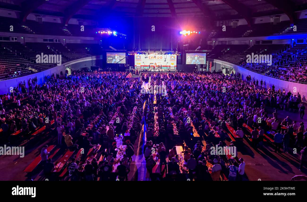 Dortmund, Germany. 28th Oct, 2022. Darts, European Darts Championship