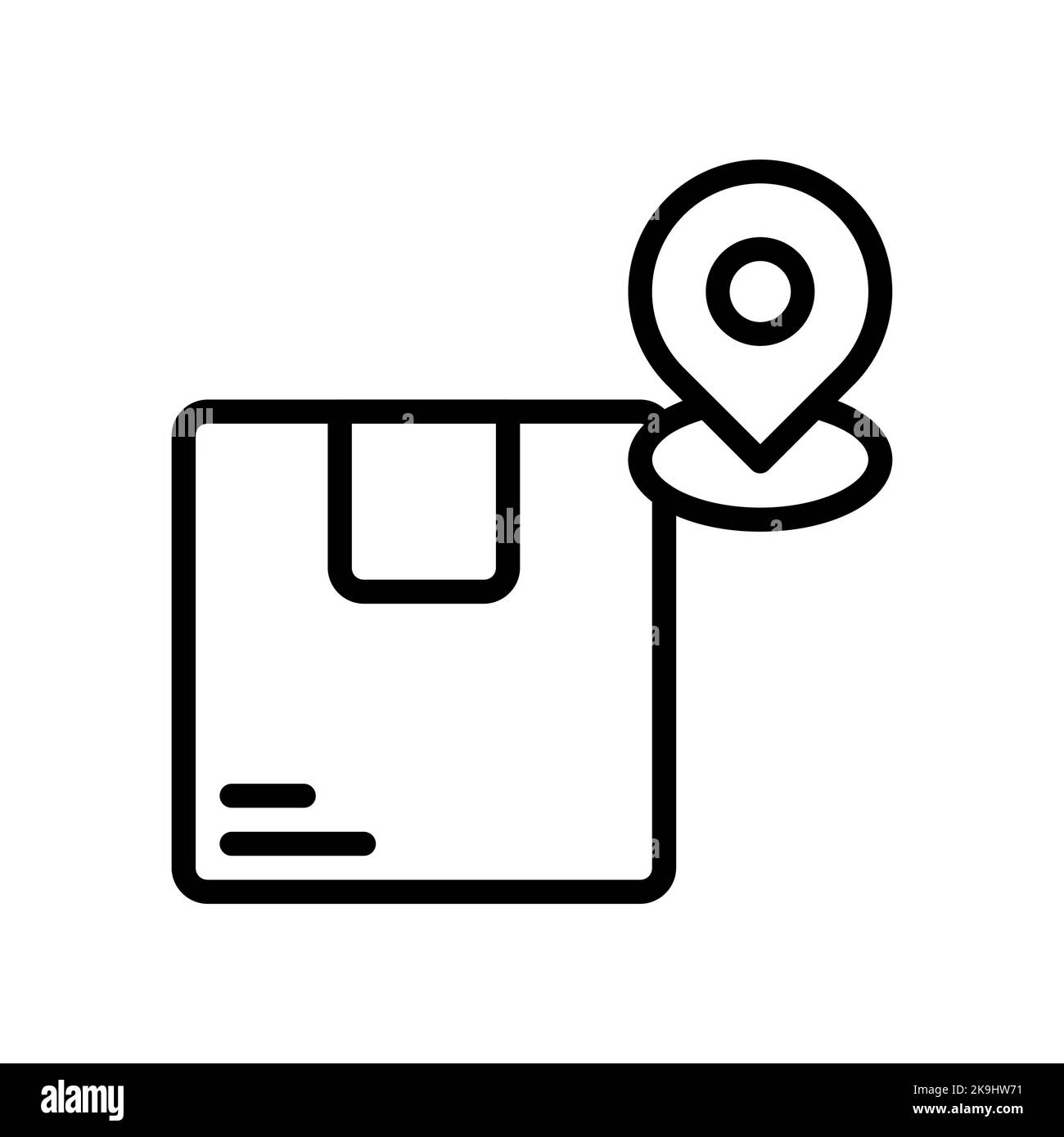 Package Location Icon To Track The Shipment Stock Vector Image Art package-location-icon-to-track-the-shipment-stock-vector-image-art