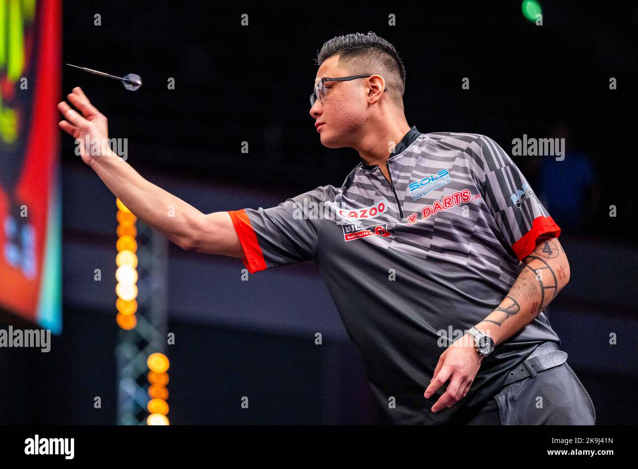 Dortmund, Germany. 28th Oct, 2022. Darts, European Darts Championship