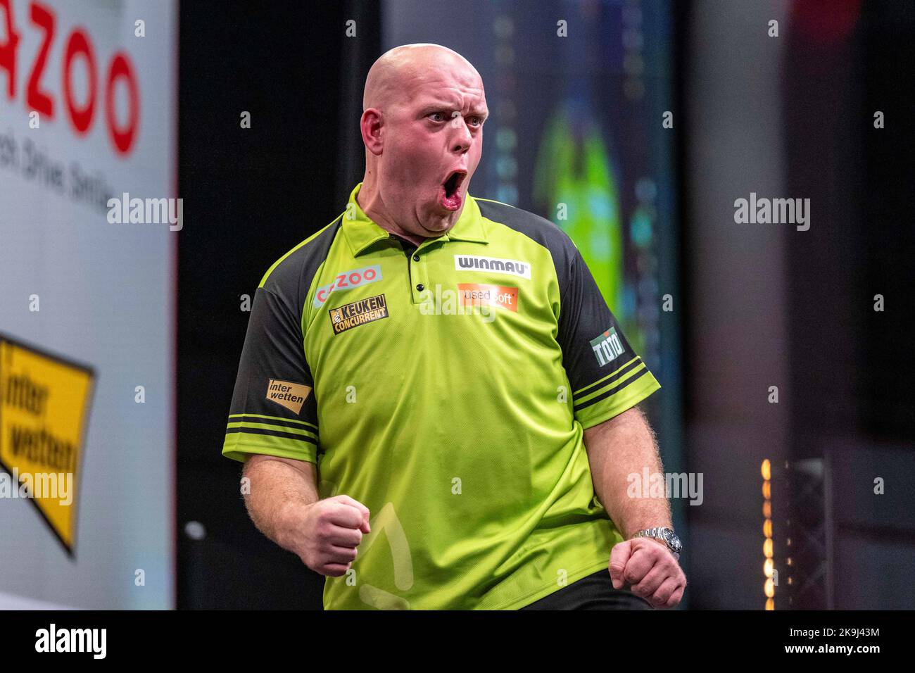 Dortmund, Germany. 28th Oct, 2022. Darts, European Darts Championship