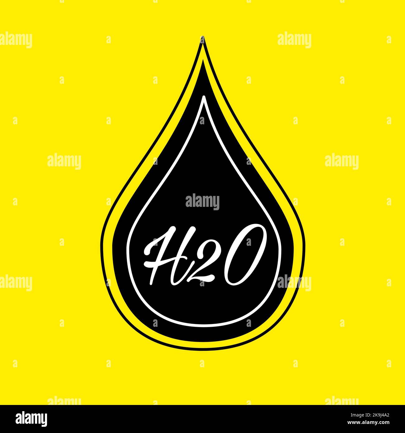 Yellow Black H2O Drop Stock Photo Alamy yellow-black-h2o-drop-stock-photo-alamy