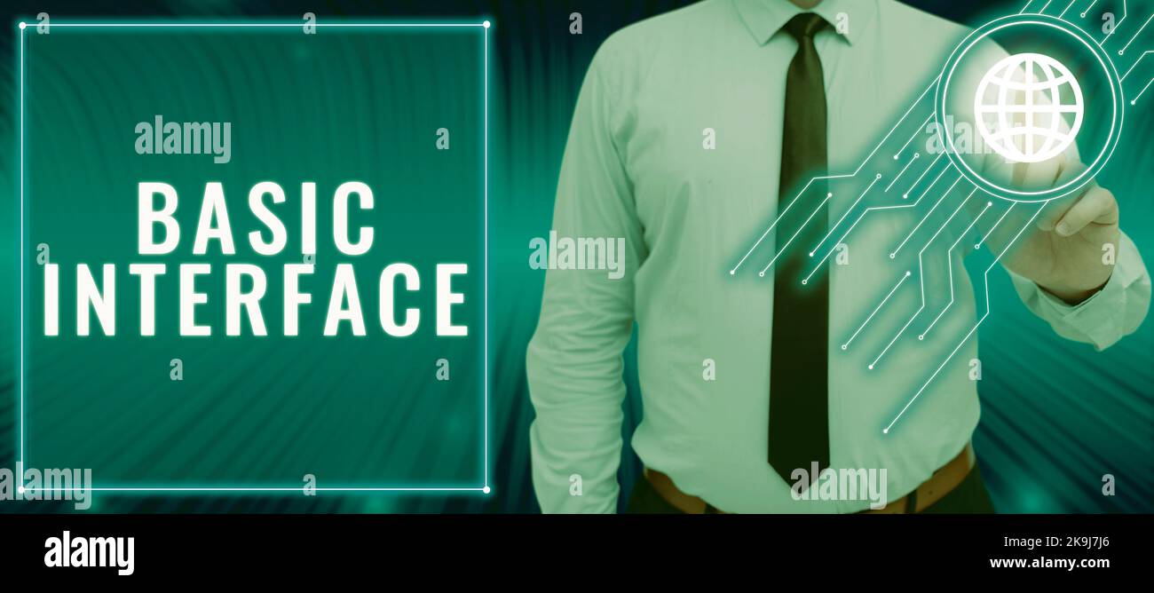 Writing displaying text Basic Interface. Conceptual photo buying and ...