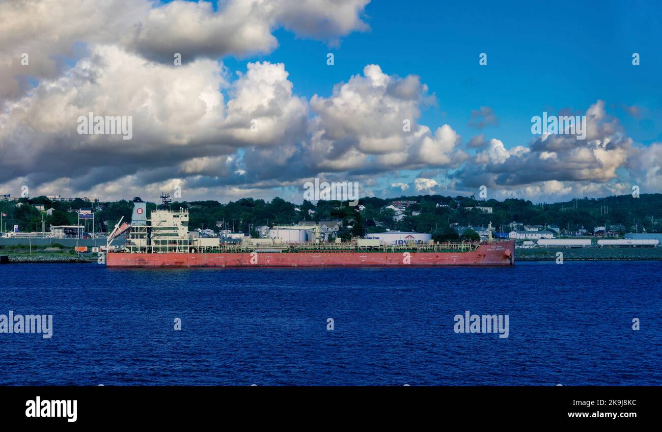 HALIFAX, NOVA SCOTIA September 2, 2022 A tanker is a ship designed