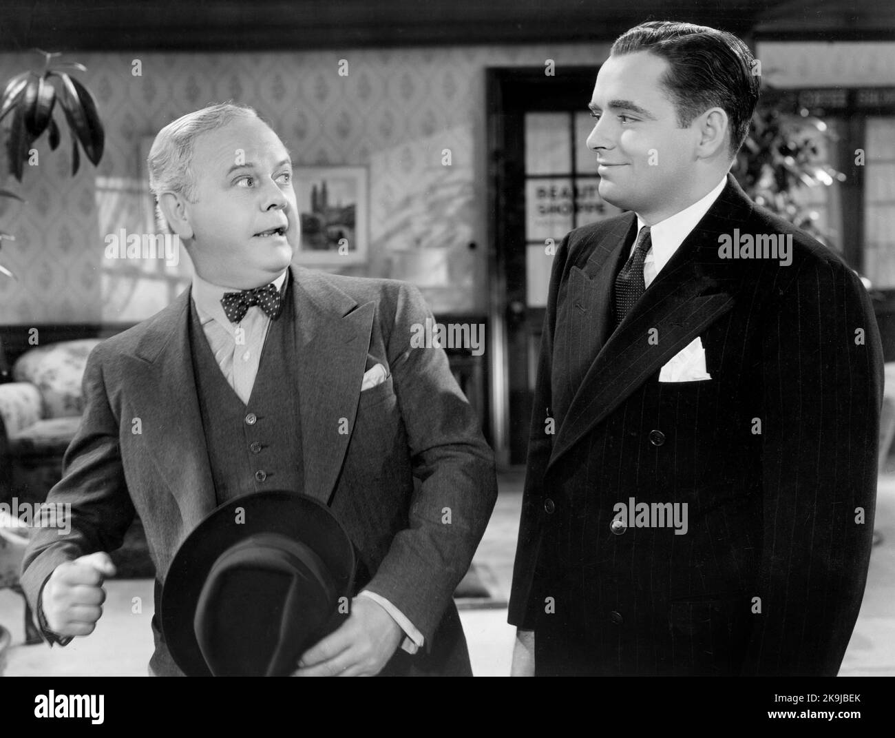 Charles Winninger, Tommy Riggs, on-set of the Film, 
