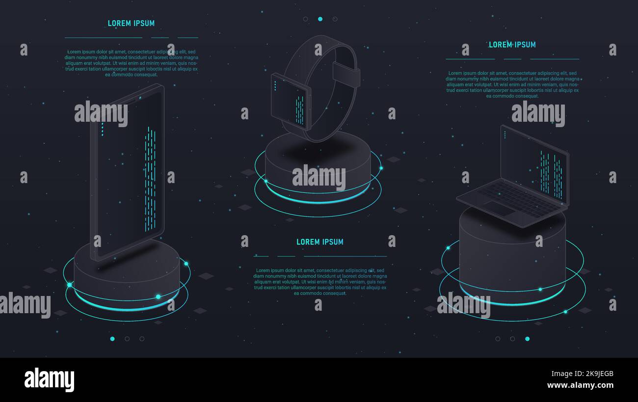 Smart digital devices Stock Vector Image & Art Alamy