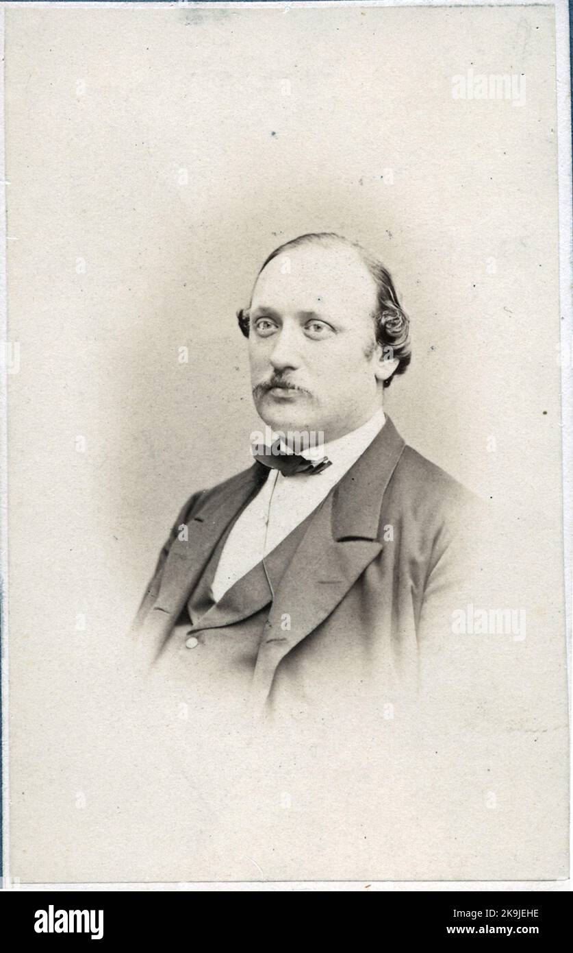 Track engineer Oscar Frithiof Zander Stock Photo Alamy