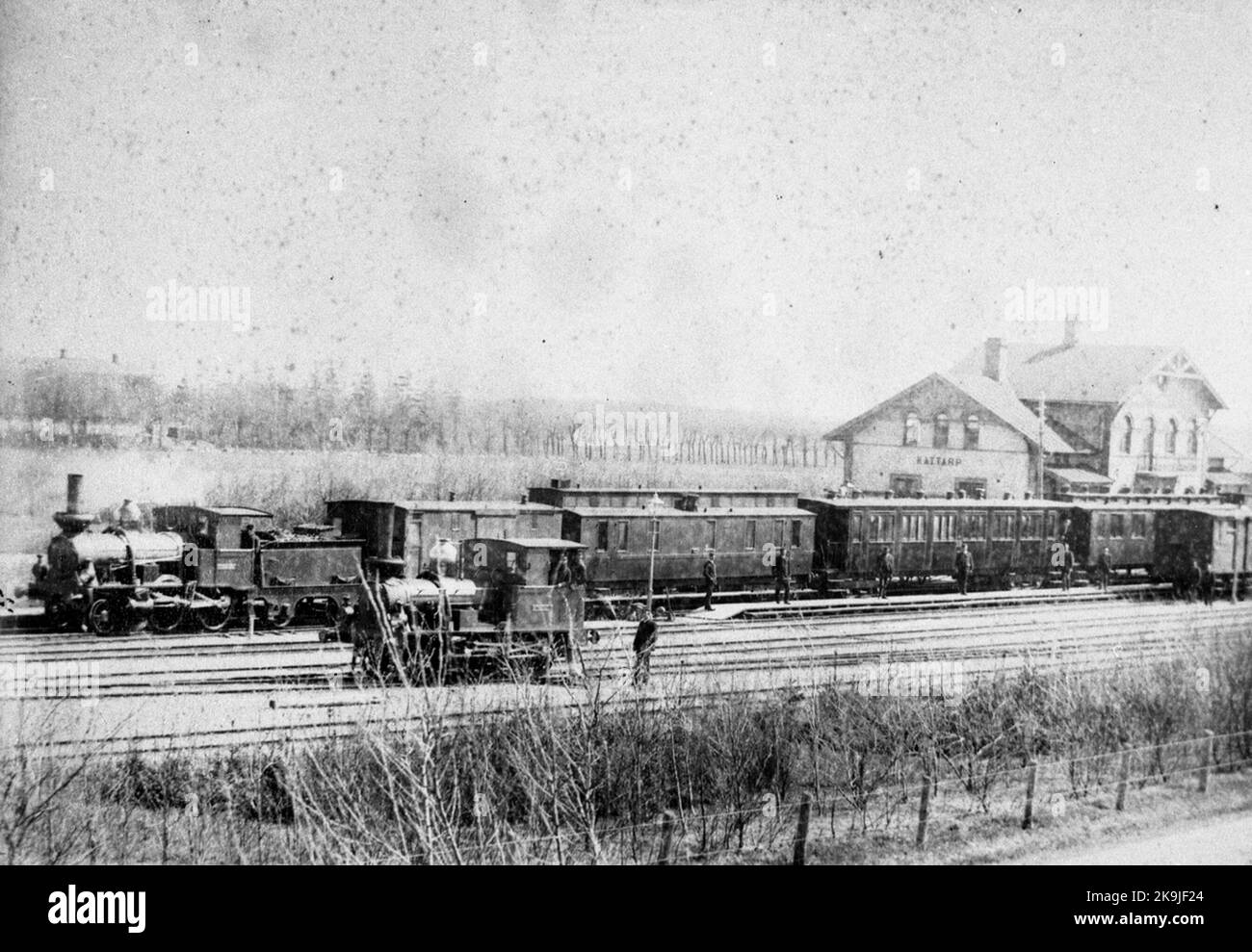 Western railway museum railroad Black and White Stock Photos & Images ...