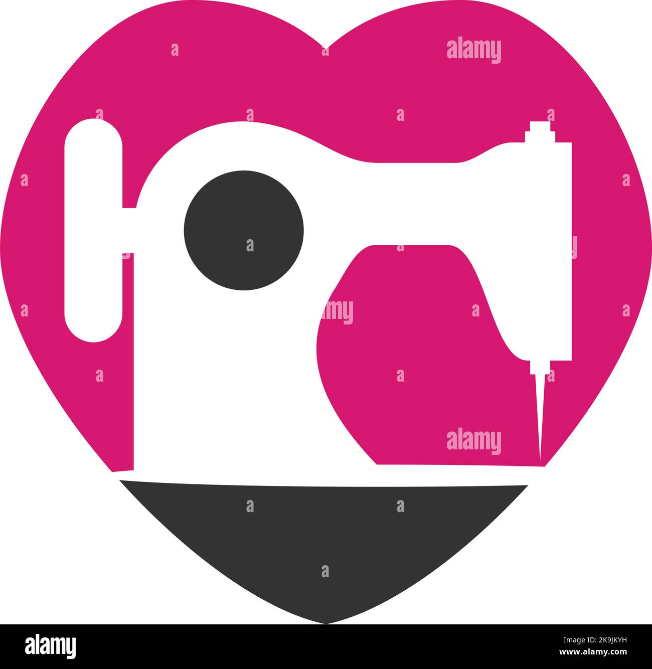 Sewing tailor logo Icon Illustration Brand Identity Stock Vector Image ...