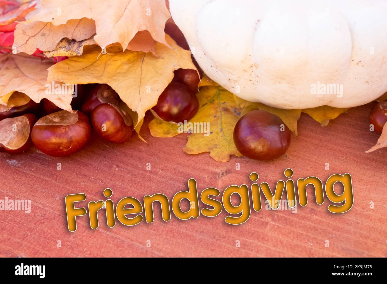 autumn-leaves-objects-with-friendsgiving-text-natural-patterns-color