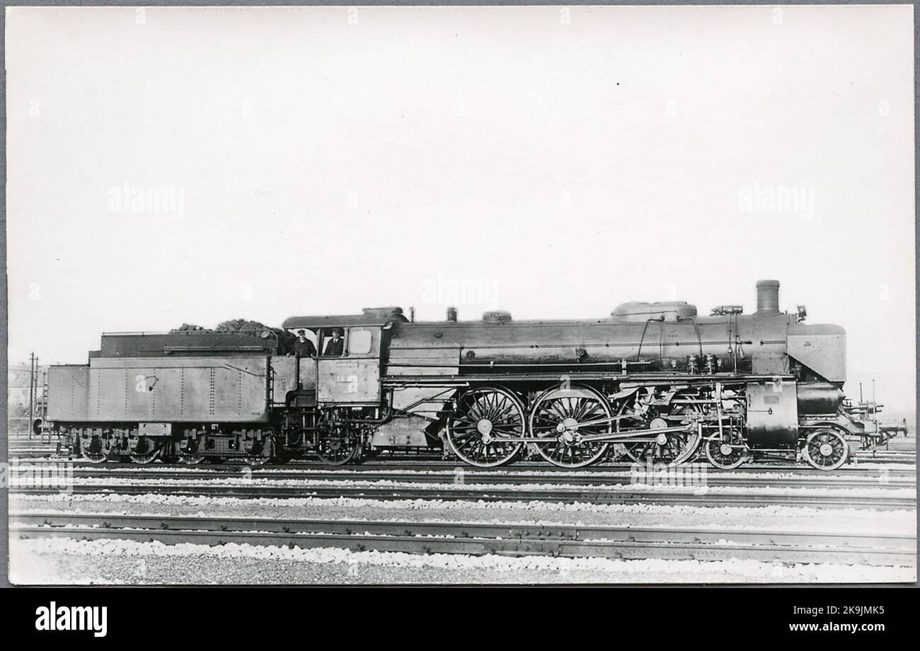 German Reichsbahn Lok 18 302. Stock Photo