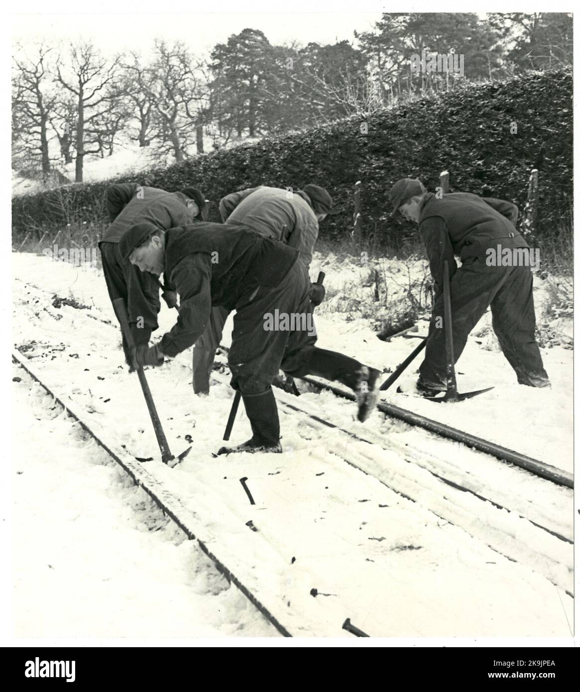Construction rail track Cut Out Stock Images & Pictures - Alamy
