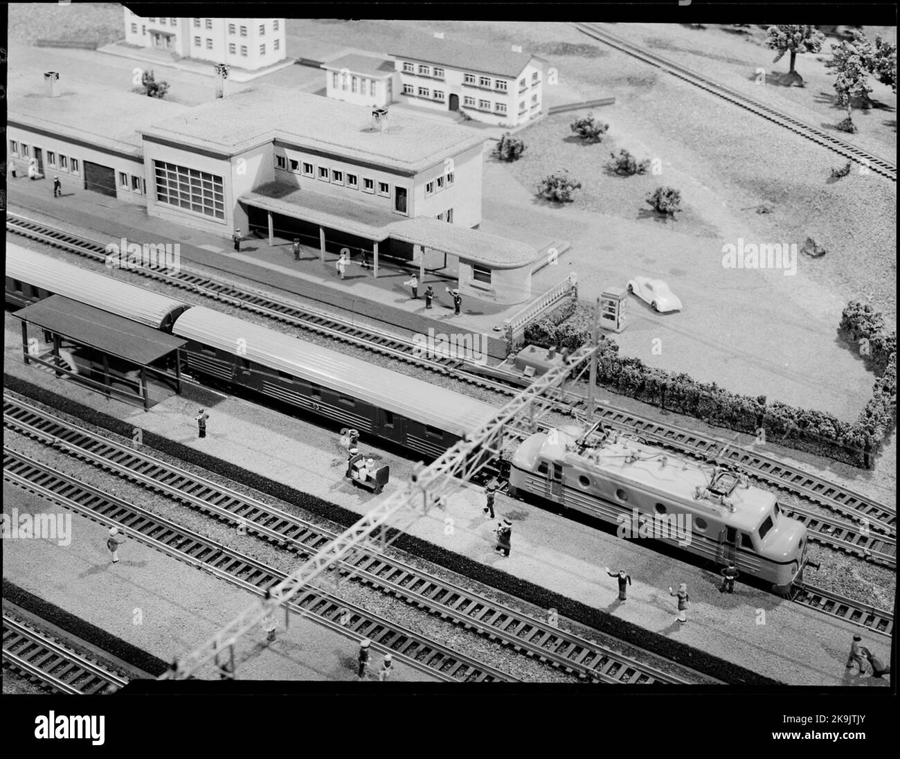 electric-model-railway-from-fleischmann-stock-photo-alamy
