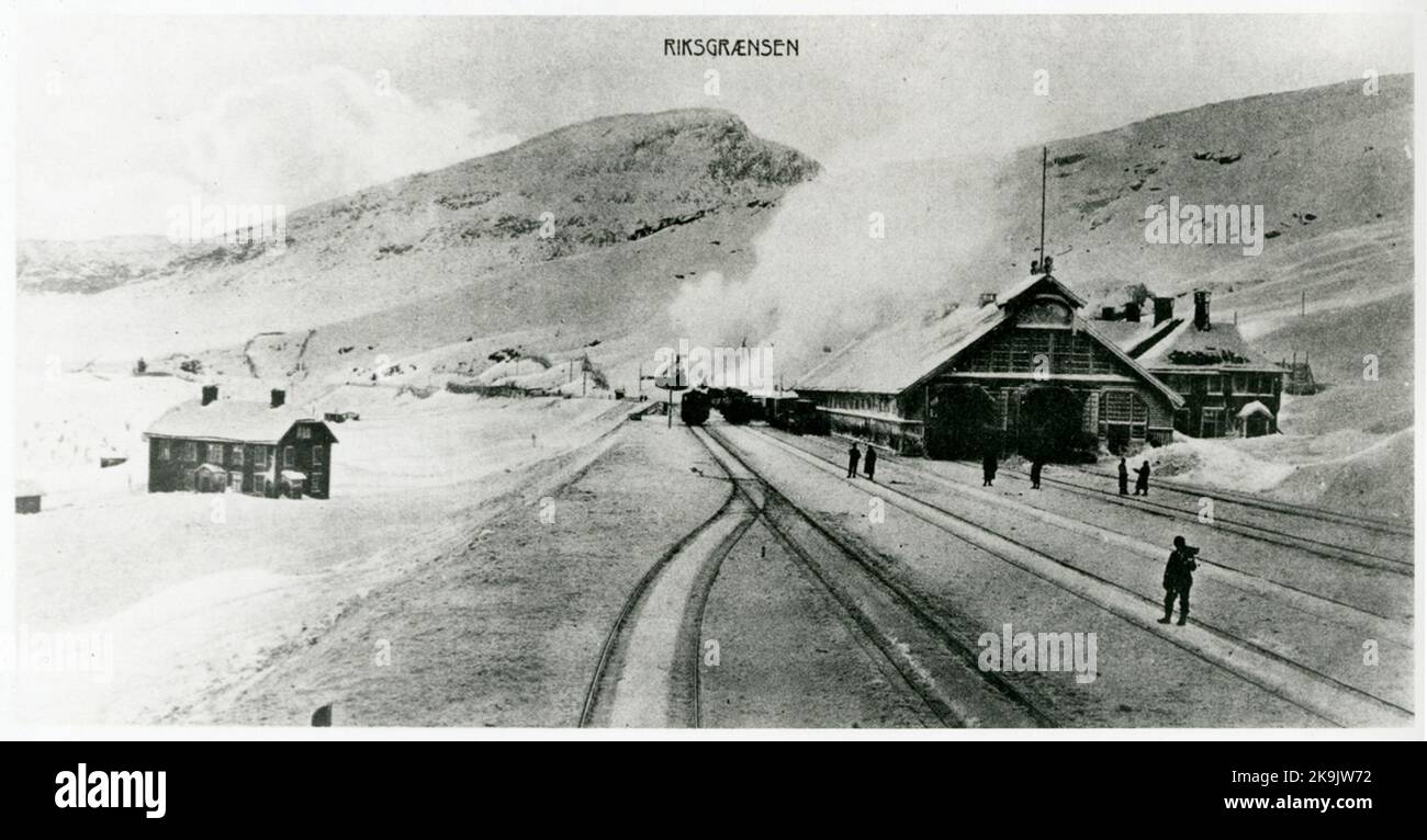 The national border Stock Photo Alamy