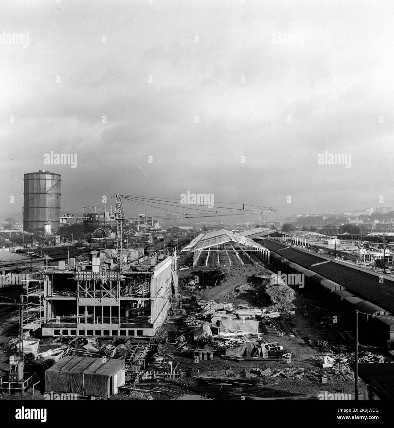 New Building Of Freight Terminal Stock Photo Alamy