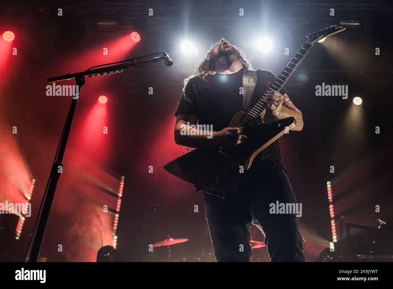 Bologna, Italy. 28th Oct, 2022. Coheed and Cambria opened the Thrice concert in Bologna (Photo by Carlo Vergani/Pacific Press) Credit: Pacific Press Media Production Corp./Alamy Live News Stock Photo