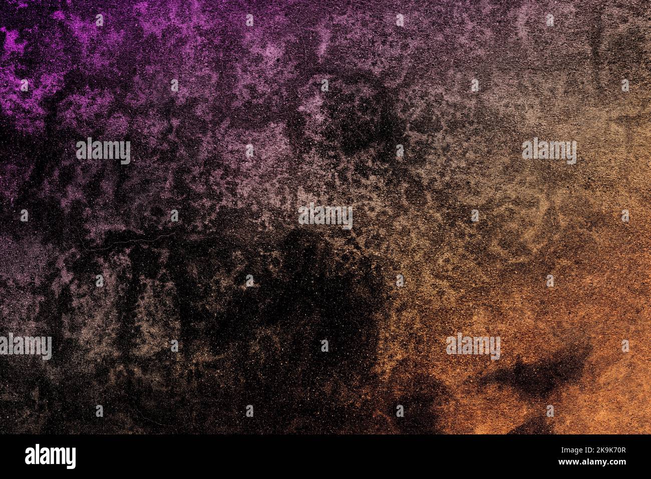 Multicolor rough grunge textured old abandoned plaster wall surface Stock Photo