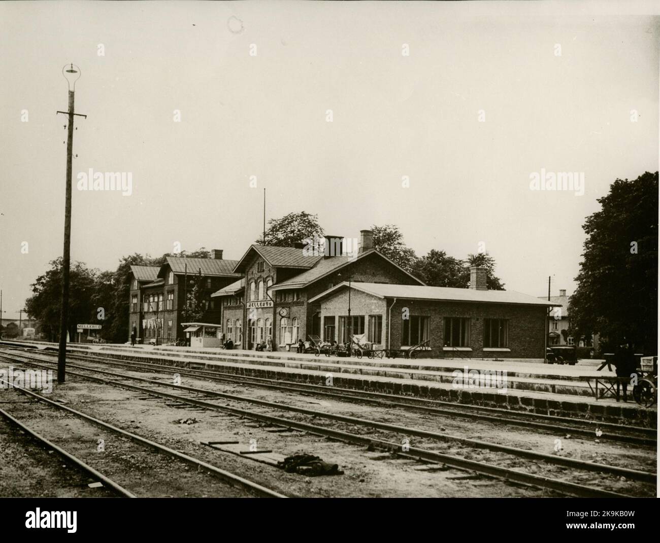 Mellerud station Stock Photo