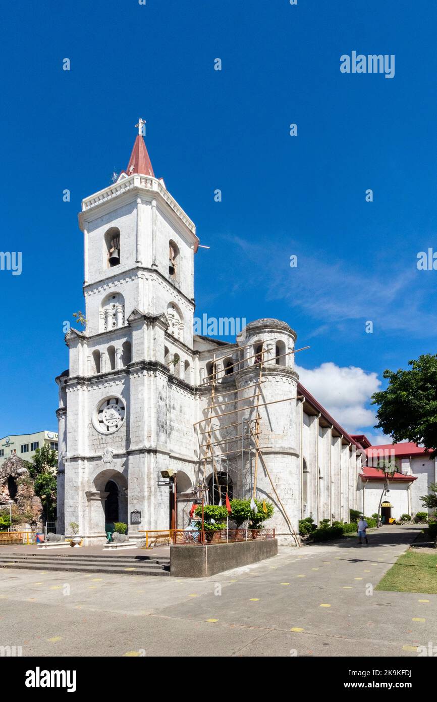 Church facade of Pardo Church in Cebu, Philippines Stock Photo