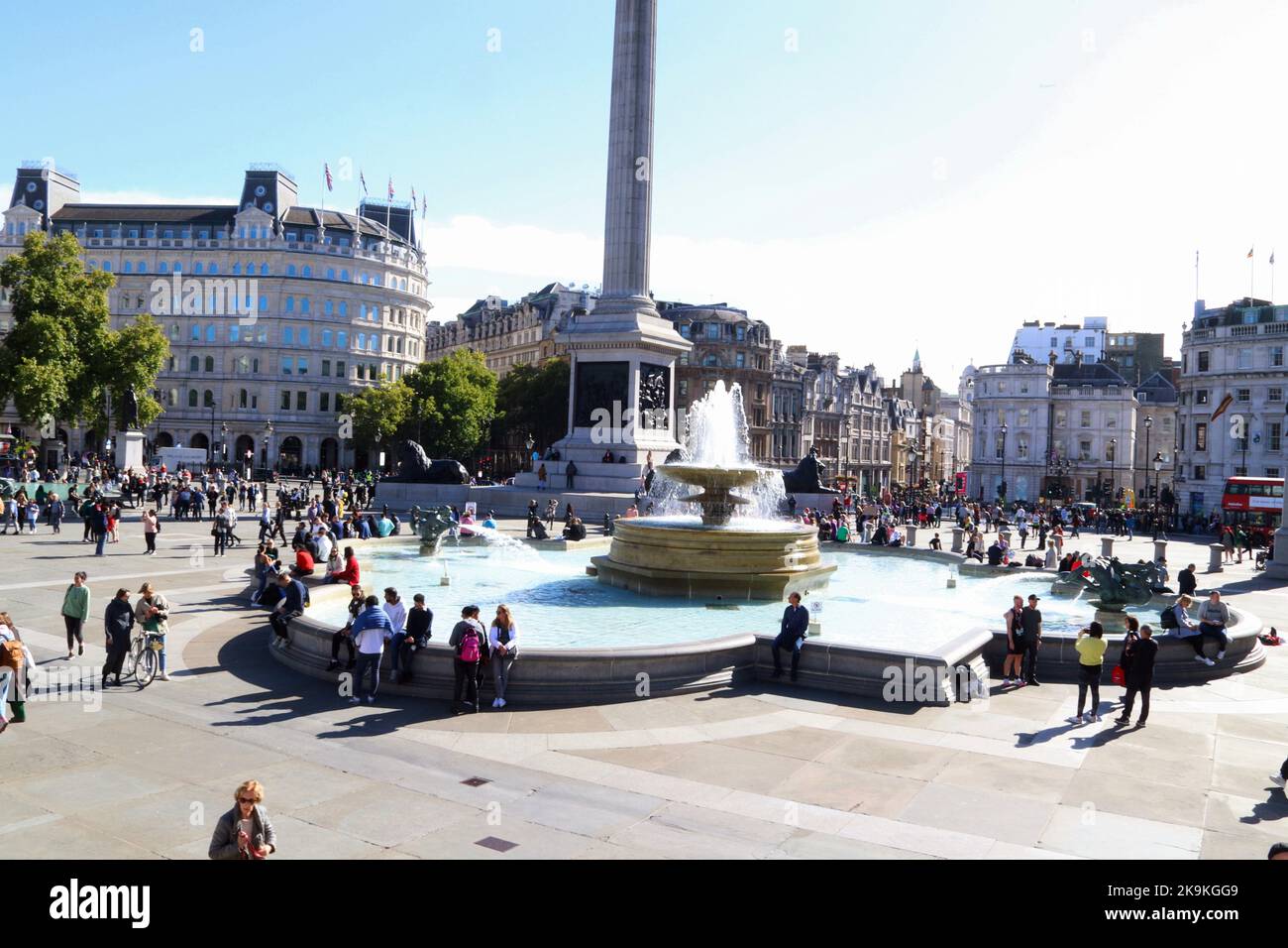 Trafalgar Square, London England UK Stock Photo - Alamy