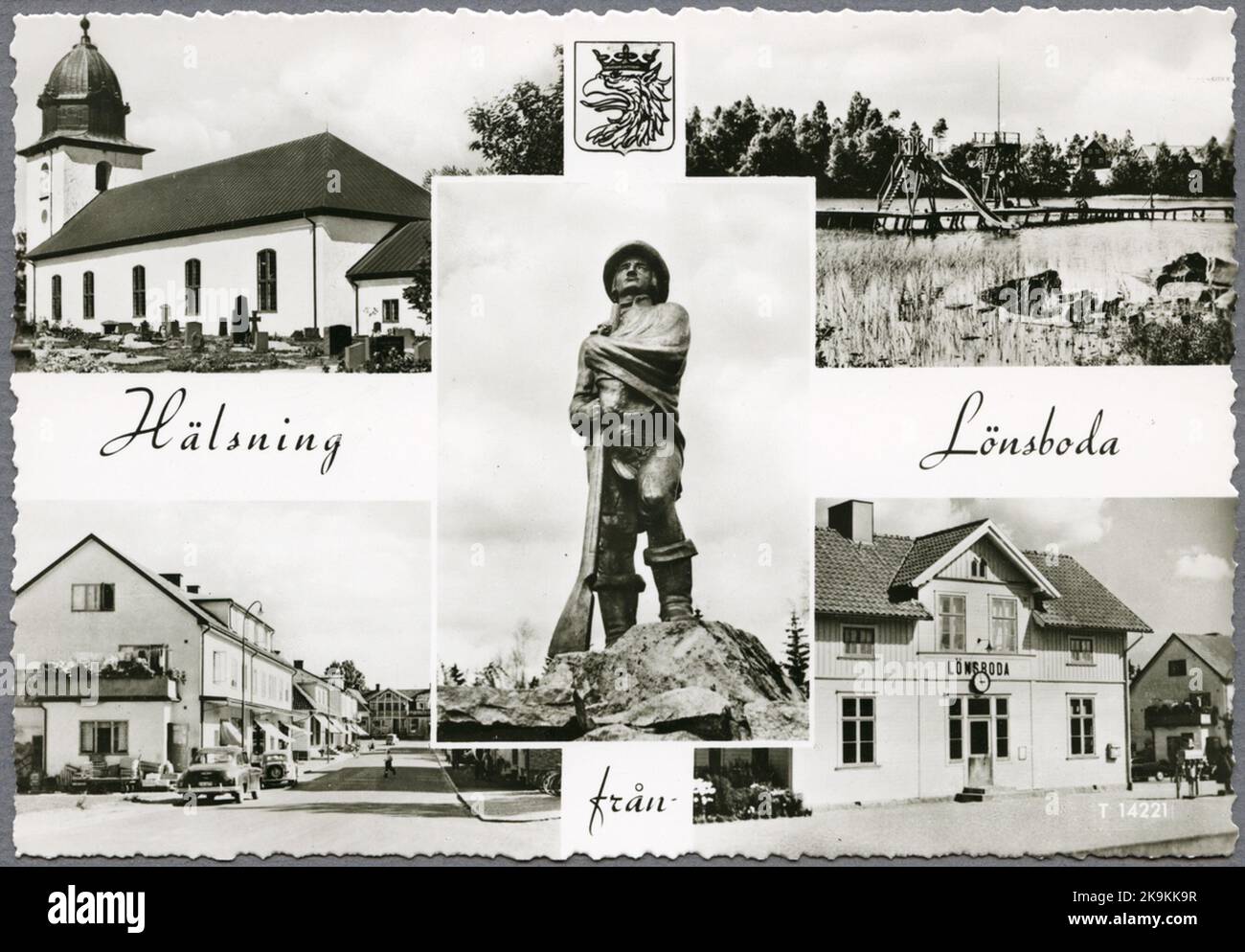 Multi -screen cards from Lönsboda Stock Photo - Alamy