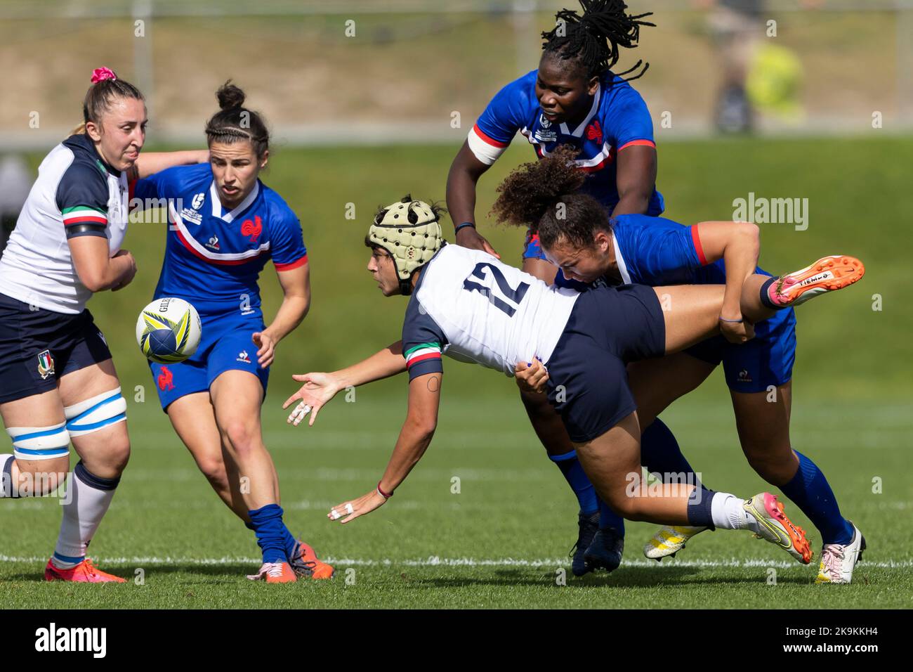 Italy's Beatrice Rigoni during the Women's Rugby World Cup Quarter-final match at Northland Events Centre in Whangarei, New Zealand. Picture date: Saturday October 29, 2022. Stock Photo