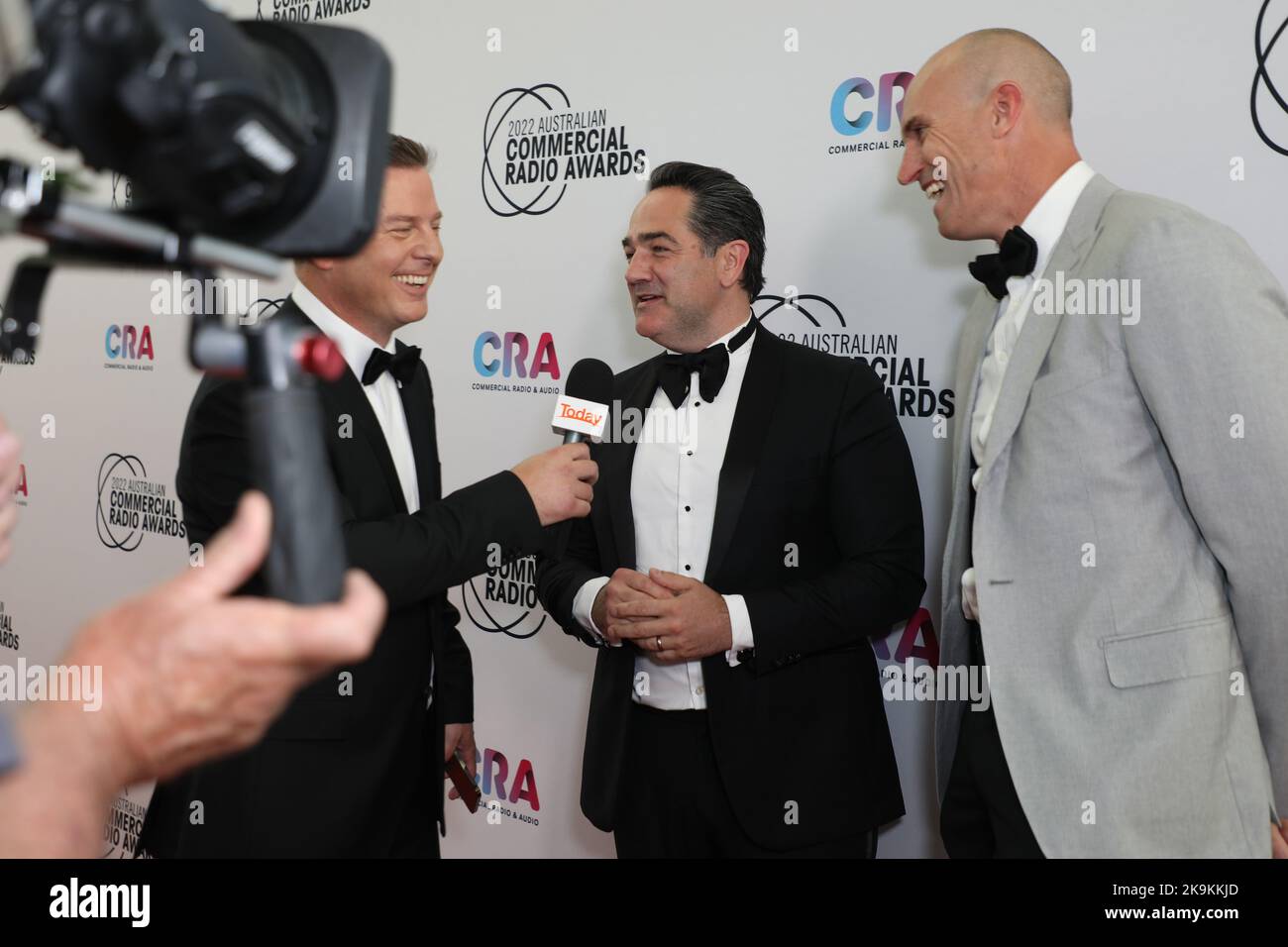 Sydney, Australia. 29th October 2022. Ben Fordham, Michael ‘Wippa ...