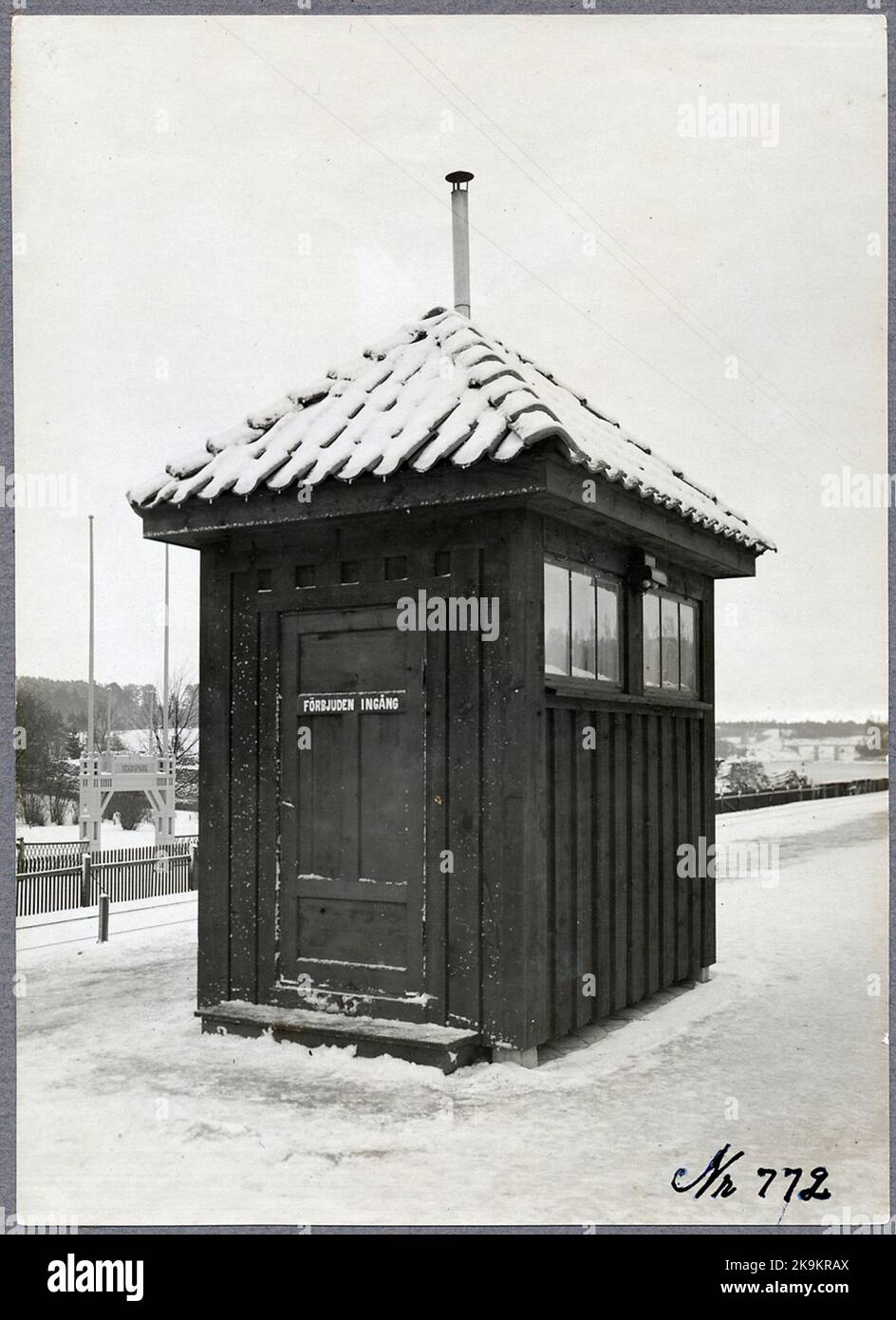 Switchgear house in Södertälje Stock Photo Alamy