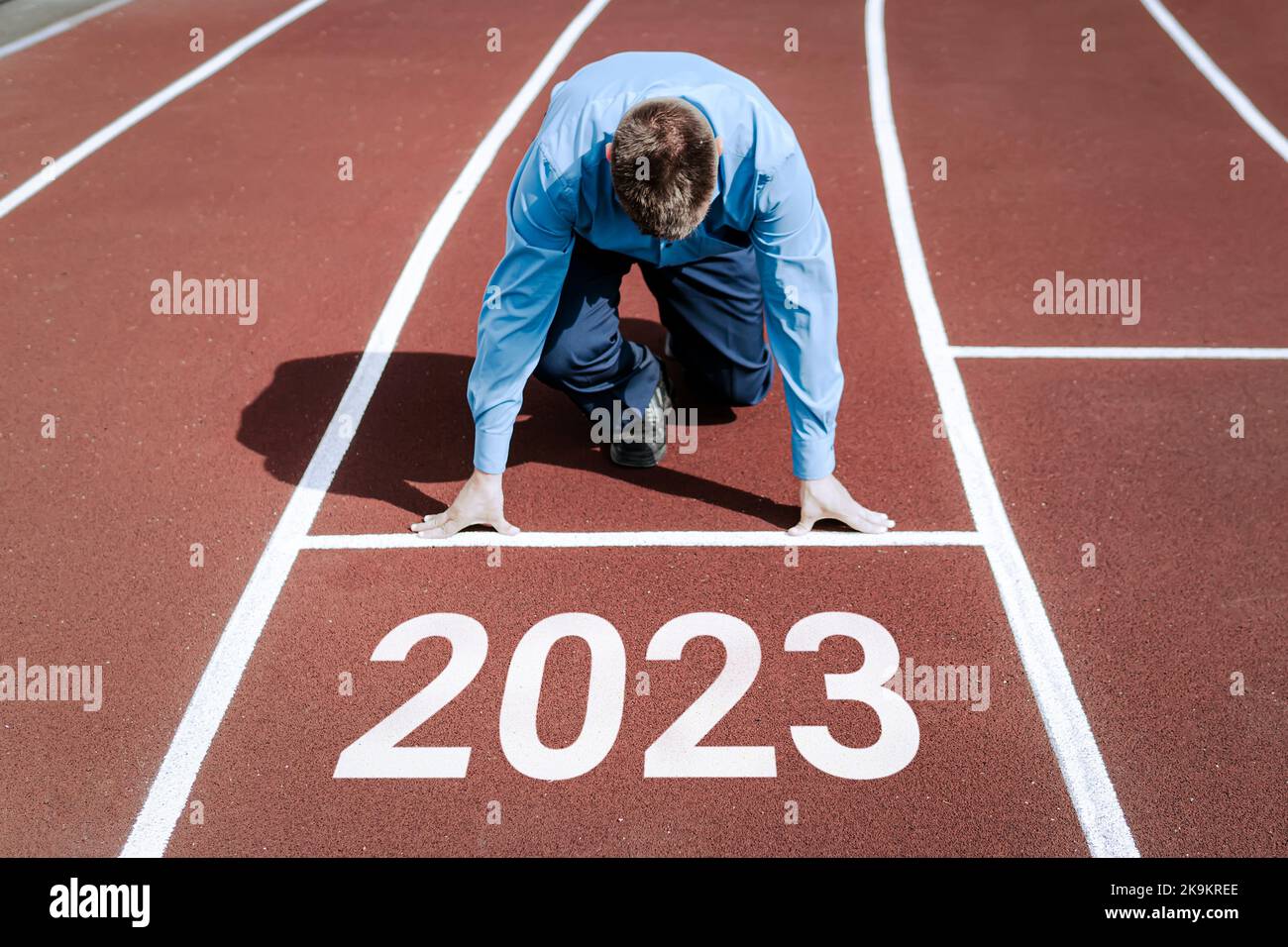 Gallery Detail: Happy New Year 2023 Concept Of Starting A Business Or