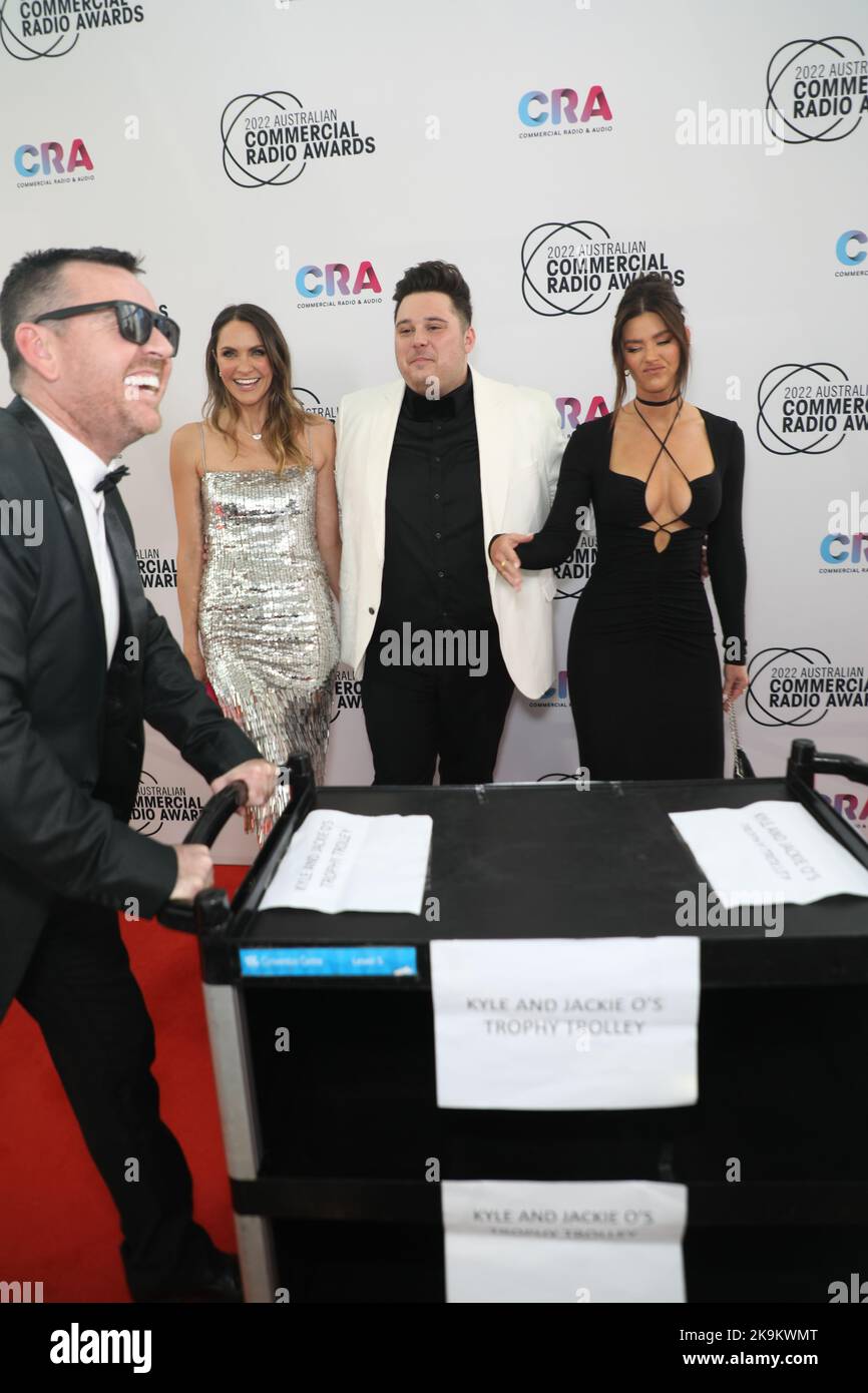 Sydney, Australia. 29th October 2022. Laura Byrne, Mitch Churi and