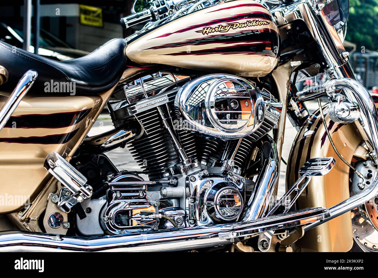 Harley Davidson Motorcycle Stock Photo - Alamy