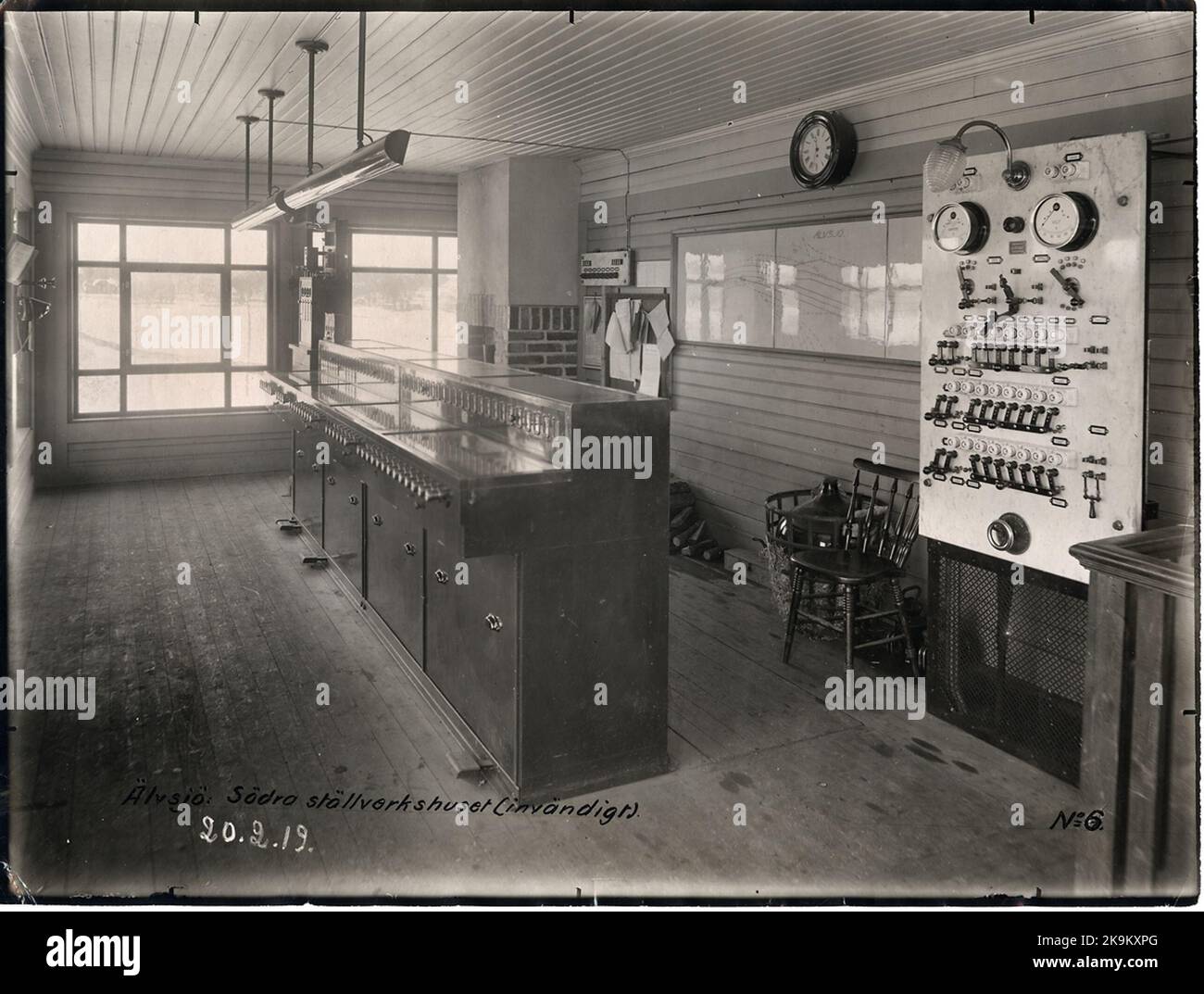 Southern switchgear house internally Stock Photo Alamy