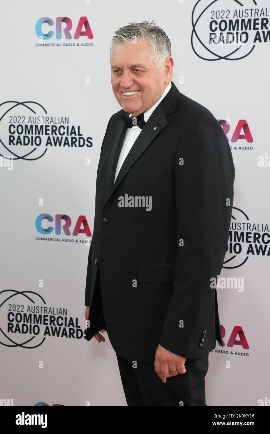 Sydney, Australia. 29th October 2022. Ray Hadley arrives on the red