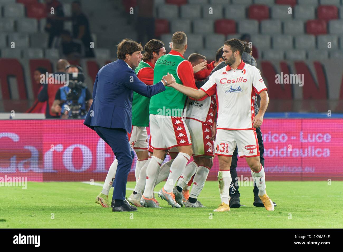 Giacomo Ricci San Nicola stadium, Bari, Italy, October 28, 2022, Giacomo Ricci (SSC ...