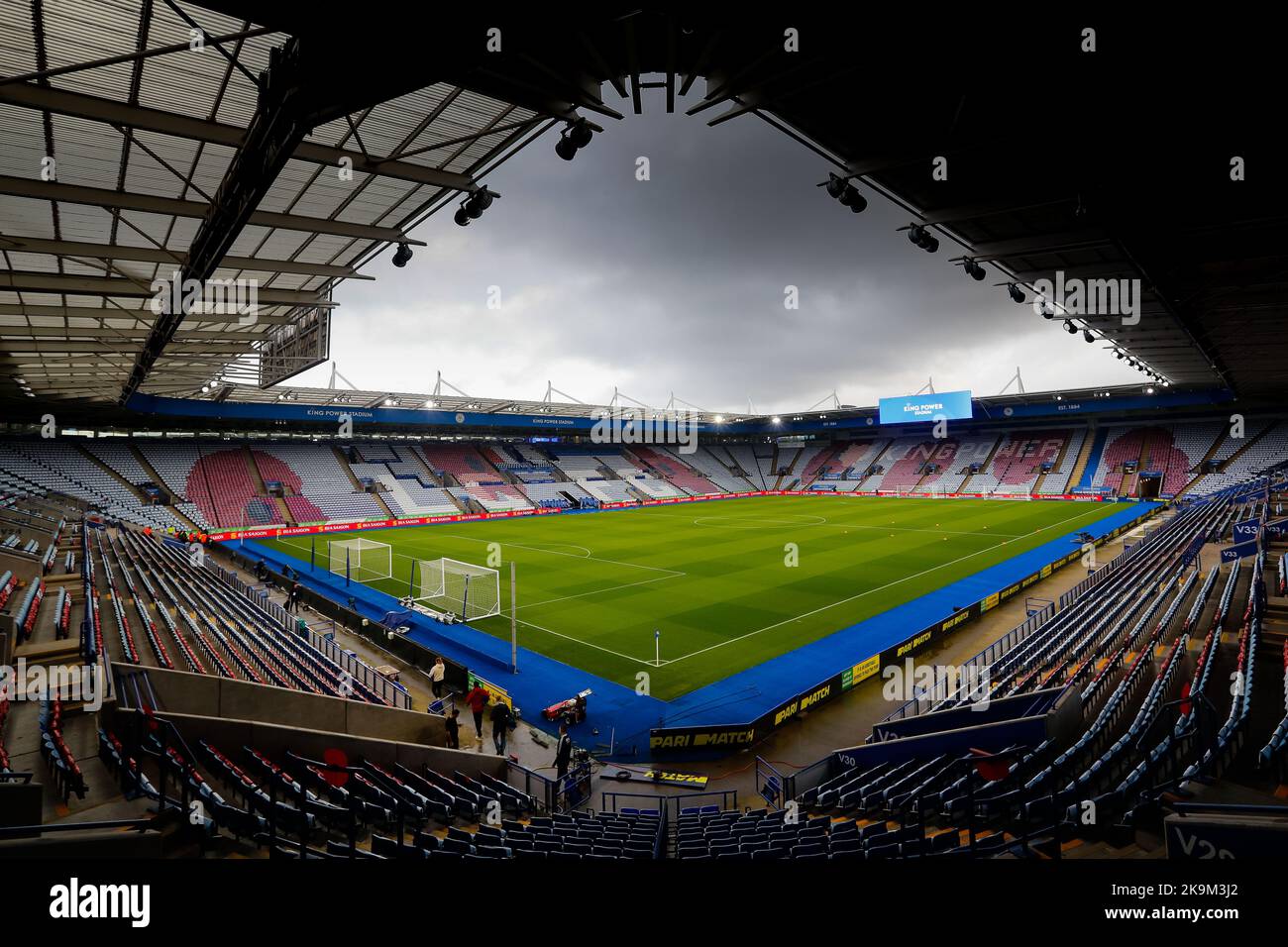 King power stadium gv 2022 hi-res stock photography and images - Alamy