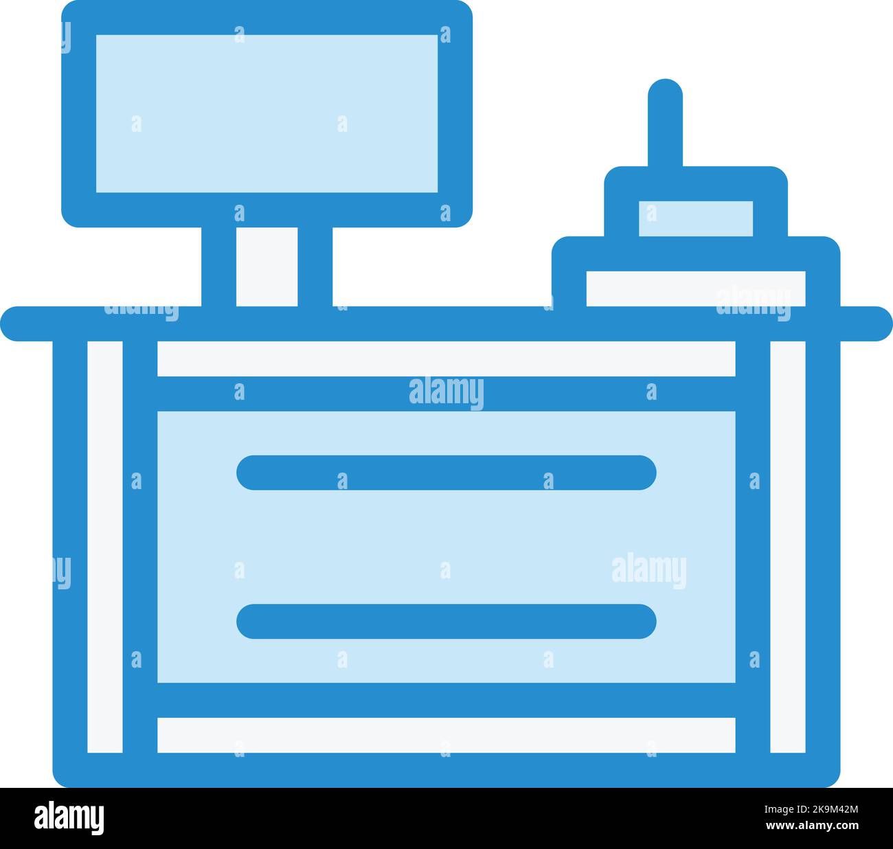 Cash Counter Vector Icon design Illustration Stock Vector Image & Art