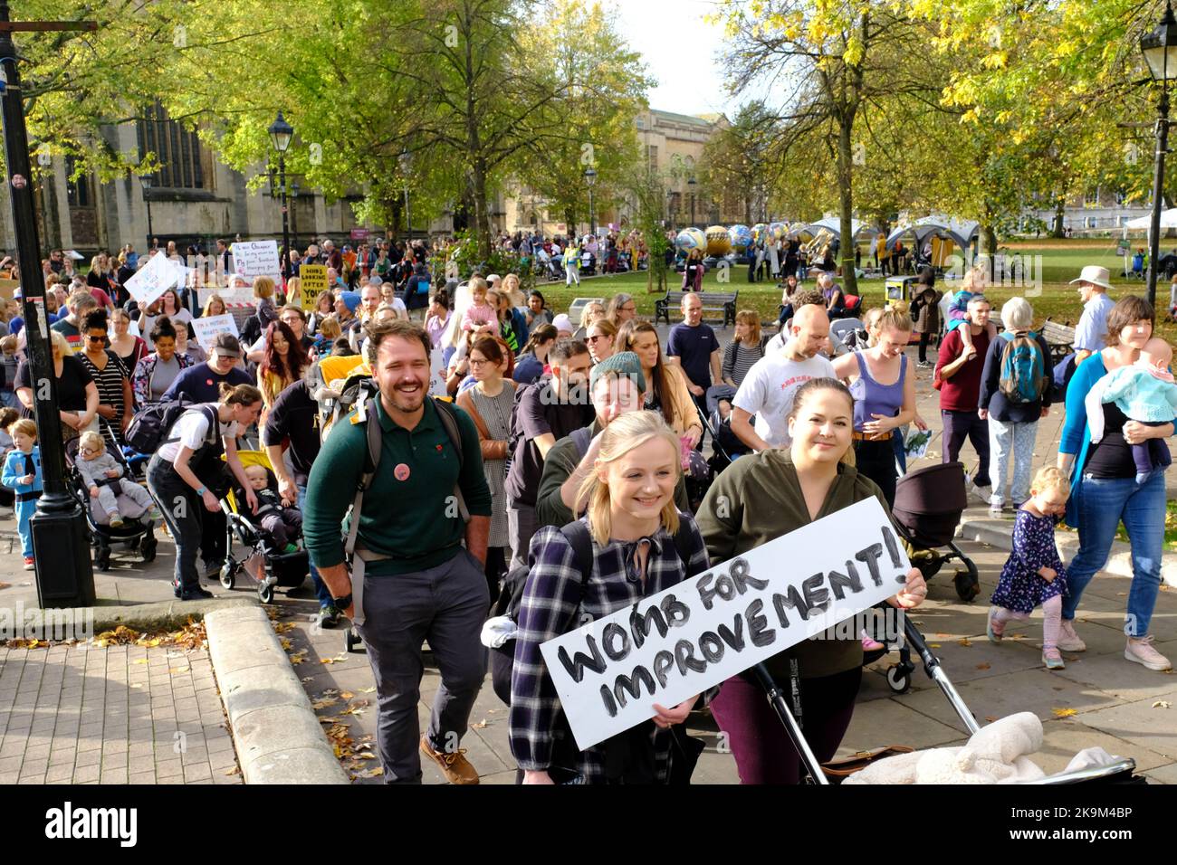 college-green-bristol-uk-29th-oct-2022-the-march-of-the-mummies-is