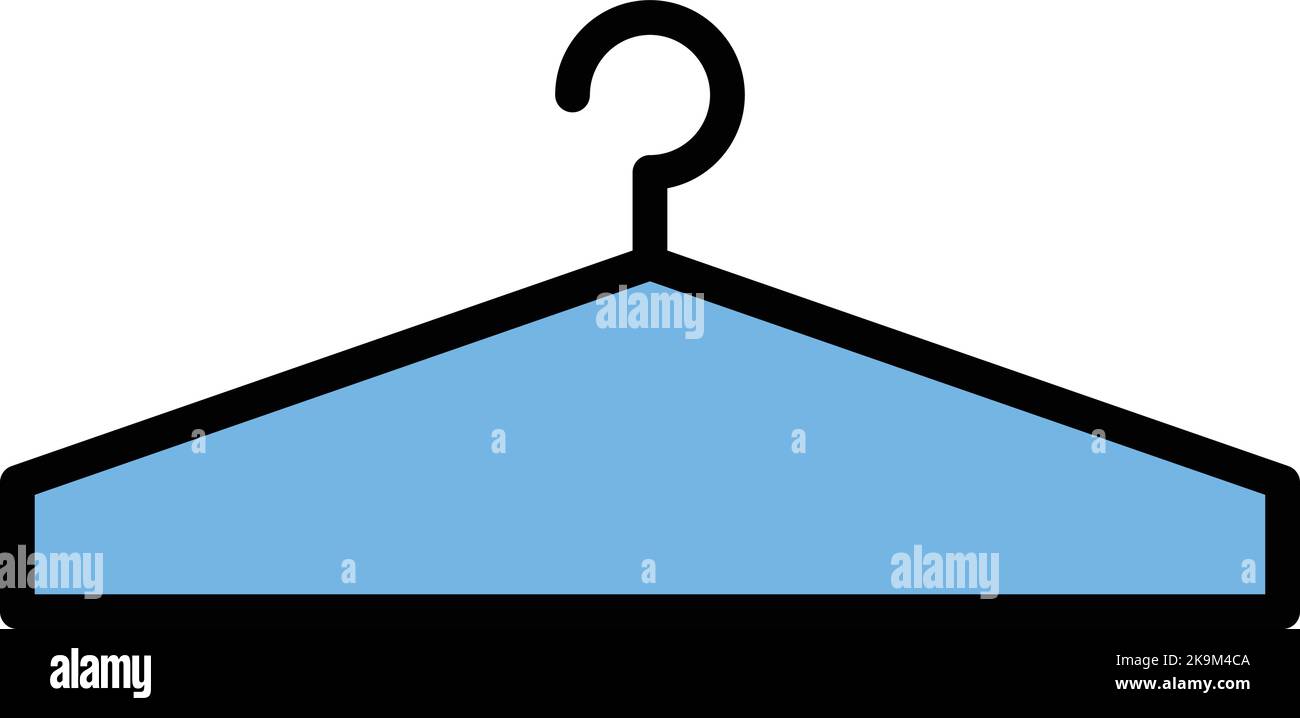 Hanger Vector Icon design Illustration Stock Vector